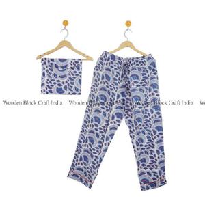 Conjunto de pijama floral para mujer, ropa de dormir de algodón, pantalones de pijama para mujer, camisa de manga larga, conjunto de pijama a juego - Product Image 3