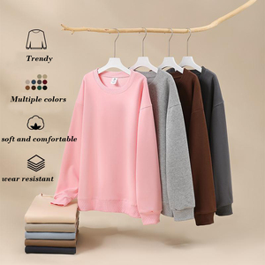 Factory Price Custom Sublimation Neck Hoodies Sweatshirt Short Sleeve Solid <b>Colour</b> Pullover Men's 100% Cotton Regular Fit - Product Image 4