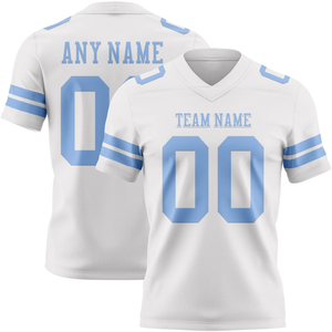 เสื้อฟุตบอลสั่งทำใหม่ ขายส่ง MOQ ต่ำ พิมพ์ลายแบบ Sublimation โพลีเอสเตอร์ 100% ระบายอากาศได้ดี แห้งเร็ว น้ำหนักเบา ซึมซับเหงื่อ - Product Image 5
