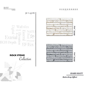 12x18 12x24 30x60 30x45 300x600 gốm kỹ thuật số Tây Ban Nha đá gạch 3D Glossy độ cao tường gạch 300x450mm giá rẻ - Product Image 3