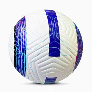 Balón de Fútbol Azul y Morado, Talla 5, Entrenamiento Clásico, Ecológico, Duradero, con Cámara de Goma, Empaquetado en Cartón, para Uso en Exteriores - Product Image 1
