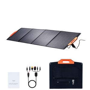Chargeur solaire portable pliable monocristallin ETFE 200W, efficacité 23%, avec connecteur MC4 - Product Image 1