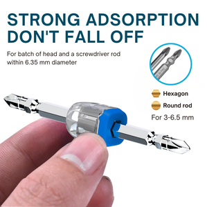 LED Magnetizer Demagnetizer <b>Tool</b> ABS Shell Lematec Model LE-MA001 Compact Screwdriver Bit <b>DIY</b> OEM Magnetizing Repair Assembly - Product Image 3