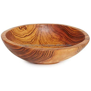 Bols en bois conception d'ustensiles de cuisine d'intérieur saladier avec un design poli et personnalisé disponible - Product Image 5