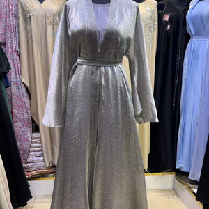 Nueva Ropa Islámica Tradicional Negra y Elegante de Dubái 2026 para Mujer, Abaya de Arabia Saudita, Abaya de Dubái, Ropa Musulmana, Prendas del Golfo - Product Image 1
