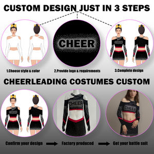 Uniformes de cheerleading personnalisés SNG avec logo, haut sans manches en spandex blanc, shorts, nouveau style, entraînement scolaire, service OEM - Product Image 6