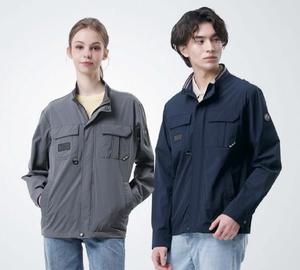 [MARK] Chaqueta de Trabajo Elástica de Nailon MK-1532 de Marca Coreana OEM/ODM con Detalle de Cuello Jacquard - Product Image 2