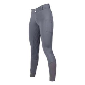 Pantalones de equitación de cintura alta con silicona completa en el asiento, estampados, para mujer, ajustados, elásticos, antideslizantes - Product Image 5