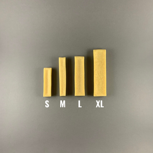 ขนมขบเคี้ยวสำหรับสุนัข รสชีส ขนาด XL 5 ชิ้น โปรตีนสูง ปราศจากธัญพืช ออร์แกนิค วิตามิน บำรุงสุขภาพฟัน ยาวนาน รสชาติจากนมจามรี เหมาะสำหรับลูกสุนัขและสุนัขสูงวัย - Product Image 1