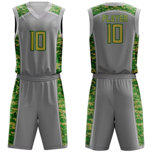 Vêtements de basket-ball réversibles pour jeunes, sublimation, design personnalisé pas cher, ensembles de maillots de haute qualité et fabrication OEM - Product Image 1