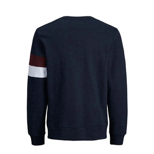 เสื้อสเวตเชิ้ตคอกลมผ้าฝ้าย 100% สำหรับผู้ชาย สวมใส่ได้ทุกวัน ผ้าฟลีซเนื้อนุ่ม ทรงโอเวอร์ไซส์ สไตล์ลำลอง สตรีทแวร์ ทรงปกติ มีซับใน - Product Image 2