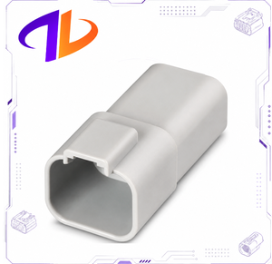 ตัวเชื่อมต่อแบบกันน้ำ 4 ขา รุ่น DT04-4P สำหรับขั้วต่อตัวผู้ สีเทา ซีรีส์ DT - Product Image 3