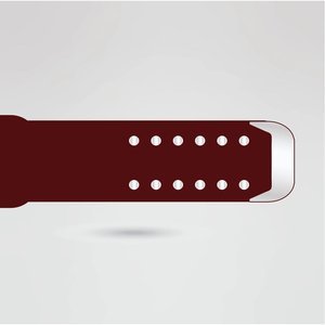 Ceinture de lutte personnalisée, cadre argenté, accents rouges, ceinture de championnat en métal, équipement sportif, ceinture de lutte personnalisée, cadre argenté - Product Image 5