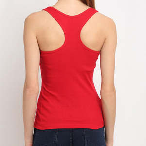 เสื้อกล้ามออกกำลังกายผู้หญิงแบบแห้งเร็วสำหรับฟิตเนส วิ่ง และเล่นกีฬา รับผลิตตามสั่งพร้อมโลโก้ บริการ OEM ขายส่ง - Product Image 6