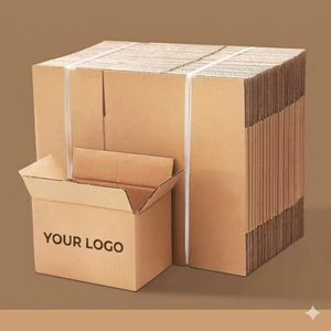 Cajas de Cartón Corrugado Reciclado de 2 mm con Barniz para Envíos de Comercio Electrónico, Embalaje Ecológico, Cajas Recicladas Personalizadas para Venta Minorista - Product Image 3