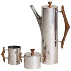 Serve ware luxury hostess <b>gift</b> premium <b>tea</b> ceremony <b>set</b> stylish metallic decor refined kitchen accessories elegant - Product Image 1