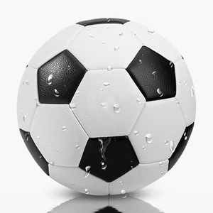Ballon de football professionnel durable de haute qualité, écologique, léger, imprimé sur mesure, en PVC et PU, pour l'extérieur, unisexe, adultes - Product Image 5