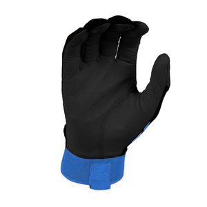 Gants de combat en gros pour le baseball, en microfibre bleue, cuir véritable, pour jeunes, gants de softball sportifs avec design et taille personnalisés - Product Image 4