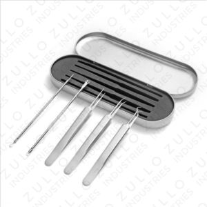 Kit de Eliminación de Puntos Negros y Acné con Logotipo Personalizado, Herramientas de Acero Inoxidable para el Cuidado de la Piel, Kit Anti-Acné - Product Image 4