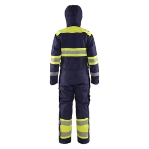 Overol de Seguridad Premium, Ropa de Trabajo Industrial, Uniforme Reflectante de Alta Visibilidad con Múltiples Bolsillos - Product Image 2