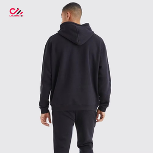 Ensemble de survêtement à capuche pour homme, manches longues, sweat-shirt en coton, pantalon avec impression d'étoiles, coupe ample, streetwear, vêtements d'automne - Product Image 2