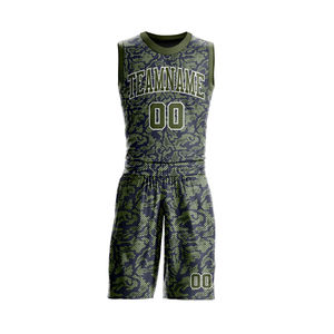Ensemble uniforme de shorts de basketball d'été personnalisés pour université, respirant, séchage rapide, 100 % polyester, imprimé par sublimation, OEM - Product Image 2