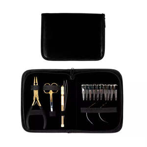 Kit de coupe de cheveux professionnel à domicile, 11 pièces, ciseaux à effiler, kit de ciseaux de coiffure - Product Image 3