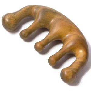 Herramienta de Masaje Gua Sha de Madera, Peine para Raspado del Cuero Cabelludo, Herramienta de Terapia de Madera Natural para Masaje Facial, Corporal y de Cabeza - Product Image 4