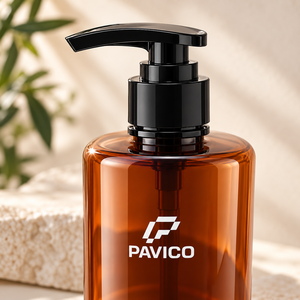 250ml Amber PET Oval Cosmetic <b>Pump</b> <b>Bottle</b> 28mm <b>Shampoo</b> Lotion Body Wash Personal Care Packaging OEM ODM Manufacturer Vietnam - Product Image 4