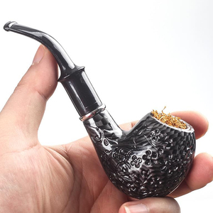 Durable Stainless Steel Smoking Pipe Heat Resistant Reusable Easy Maintenance Pipe For Tobacco Use - Product Image 2