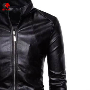 แจ็คเก็ตหนังผ้าระบายอากาศออกแบบพิเศษสำหรับผู้ชาย ยี่ห้อ Ryan Pro Gear พร้อมบริการสกรีนโลโก้ เป็นมิตรต่อสิ่งแวดล้อม - Product Image 5