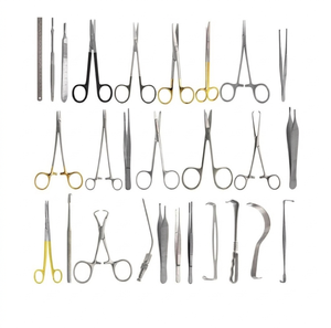 Kit d'instruments de chirurgie mammaire de 27 pièces, chirurgie plastique, acier inoxydable allemand - Product Image 1