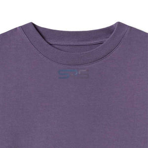 เสื้อยืดพรีเมียมผู้ชาย พิมพ์โลโก้ได้ ผ้าฝ้าย 100% ทรงหลวม แขนสั้น ผ้าไม่เป็นขุย ดีไซน์ล่าสุด ราคาถูก ลดราคา - Product Image 4