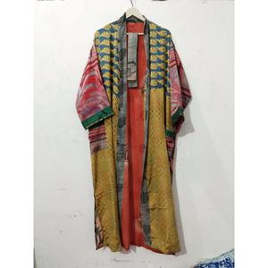 Robe de nuit douce très vendue, kimono long en soie fait main pour femme, robes personnalisées pour mariée et demoiselle d'honneur, été automne - Product Image 5