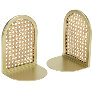 Elegantes sujetalibros con forma de alas de mariposa doradas, hechos de metal fundido duradero, disponibles a precios de mayorista. - Product Image 4