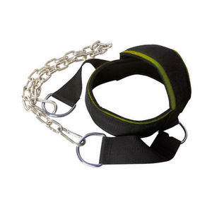 Harnais de tête rembourré épais pour l'entraînement de résistance du cou avec sangles en nylon durables et coutures renforcées - Product Image 6