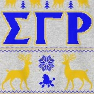Custom SGRHO Ugly <b>Christmas</b> Crewneck <b>Sweatshirt</b> Sigma Gamma Rho <b>Women's</b> Greek Sorority Holiday Sweater Winter Fleece Wholesale - Product Image 6