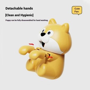 Cute Cartoon Shiba Inu Food Cooling Fan USB Rechargeable Clip-on <b>Mini</b> Handheld Fan for Baby Hot Noodle Soup Meal <b>Cooler</b> - Product Image 4