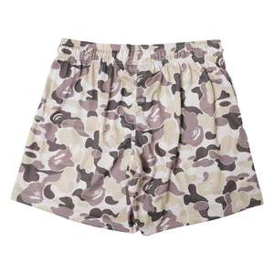 OEM Double <b>Layer</b> Men Solid Anti-Wrinkle Mesh Shorts Sublimation Print Streetwear Sports Gym Basketball - Product Image 2