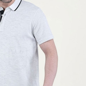 Ensemble décontracté deux pièces pour homme, taille plus, hiver, tissu respirant, style sportif, polo à manches courtes et bas assorti - Product Image 6
