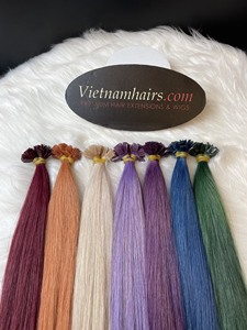 Extensiones de Cabello Virgen Vietnamita de Alta Calidad Más Vendidas en 2025, Rizado Kinky, Punta Plana, Cutícula Completa, Super Double Drawn - Product Image 5