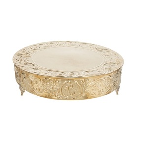 Support à gâteau à 3 niveaux avec base surélevée pour célébrations, desserts et événements de traiteur - Product Image 5
