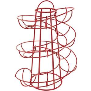 Panier à œufs en fer au design moderne, idéal pour la décoration de cuisine contemporaine et l'organisation pratique des œufs - Product Image 3