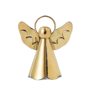 Hot Selling Iron Metal Unique Shape Tree Topper Handmade Christmas Ornament Decoration Angel Shape Design Christmas Fairy - Product Image 3