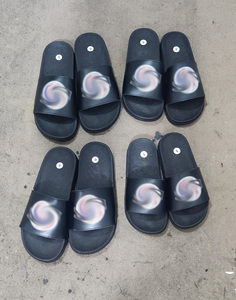 Sandales d'hiver légères et confortables en cuir véritable brodé, à bout ouvert, avec semelle intérieure souple et respirante en PVC - Product Image 6