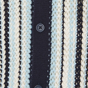 Camisa de Punto de Manga Larga para Hombre, Corte Regular, 100% Algodón, Transpirable, Informal, con Botones, para Verano - Product Image 6