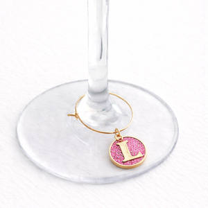 Adornos Decorativos para Mesa de Fiesta, Reutilizables, Portátiles, Personalizados, de Metal Esmaltado, para Copas de Vino, para el 60.º Cumpleaños, Accesorios de Bar - Product Image 6