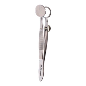 Placa de 23mm 12x20mm Mango plano Titanio, 3,6 ''(9,2 cm) Manual Chalazion Scoop Forceps Instrumentos médicos Equipos médicos - Product Image 1