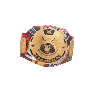 Ceinture de champion du monde WWE personnalisable, ceinture sportive de haute qualité or et rouge, ceinture de titre personnalisée, édition de collection - Product Image 6