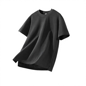 T-shirt de compression vintage de luxe de haute qualité 100% coton avec impression personnalisée, vêtements de sport pour hommes - Product Image 4
